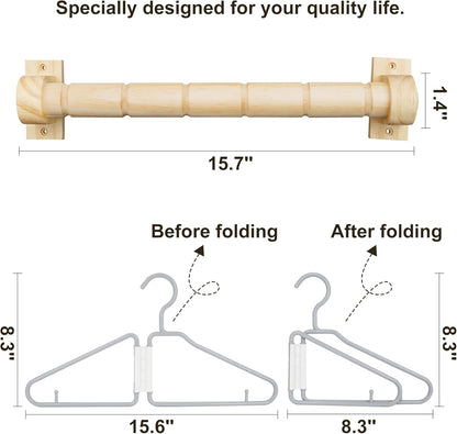 Foldable Clothes Hangers(Pack of 4)