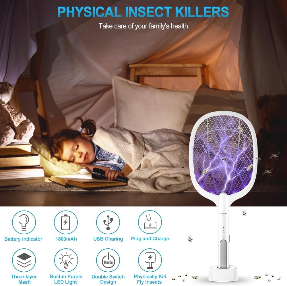 Rechargeable Mosquito Killer Racket