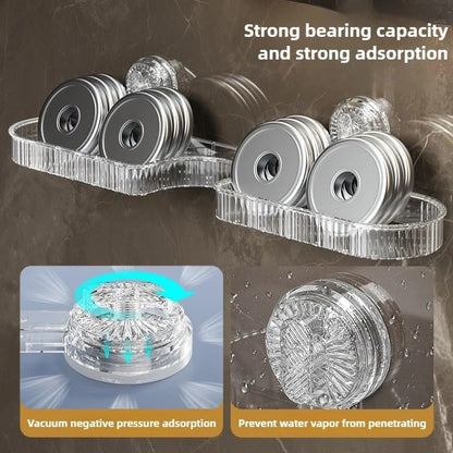 Suction Cup Faucet Shelf