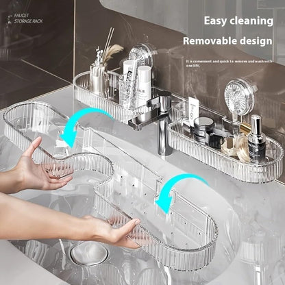 Suction Cup Faucet Shelf