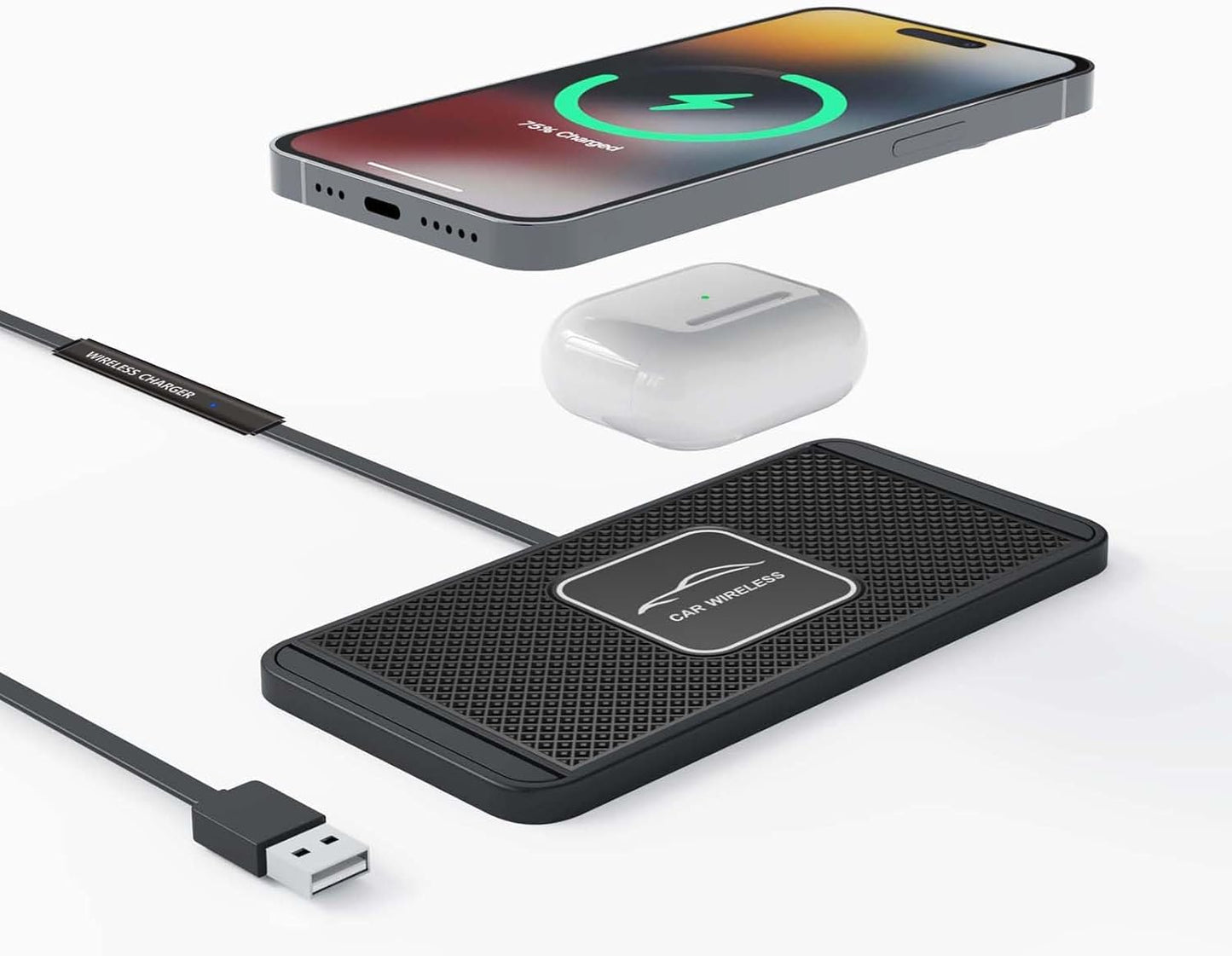 Car Wireless Charging Pad