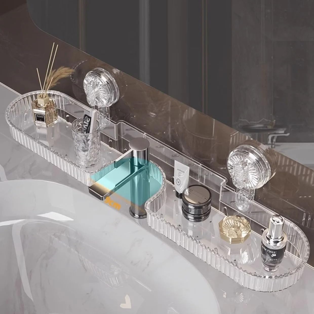 Suction Cup Faucet Shelf