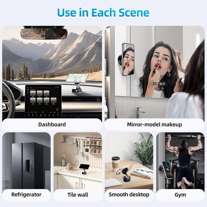 Vacuum Suction Magnetic Phone Holder