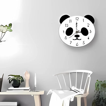 Cheerful Panda Wall Clock