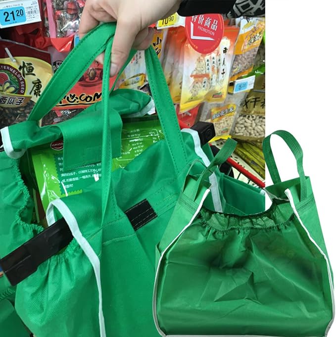 Reusable Shopping Trolley Bags(2 Pack)