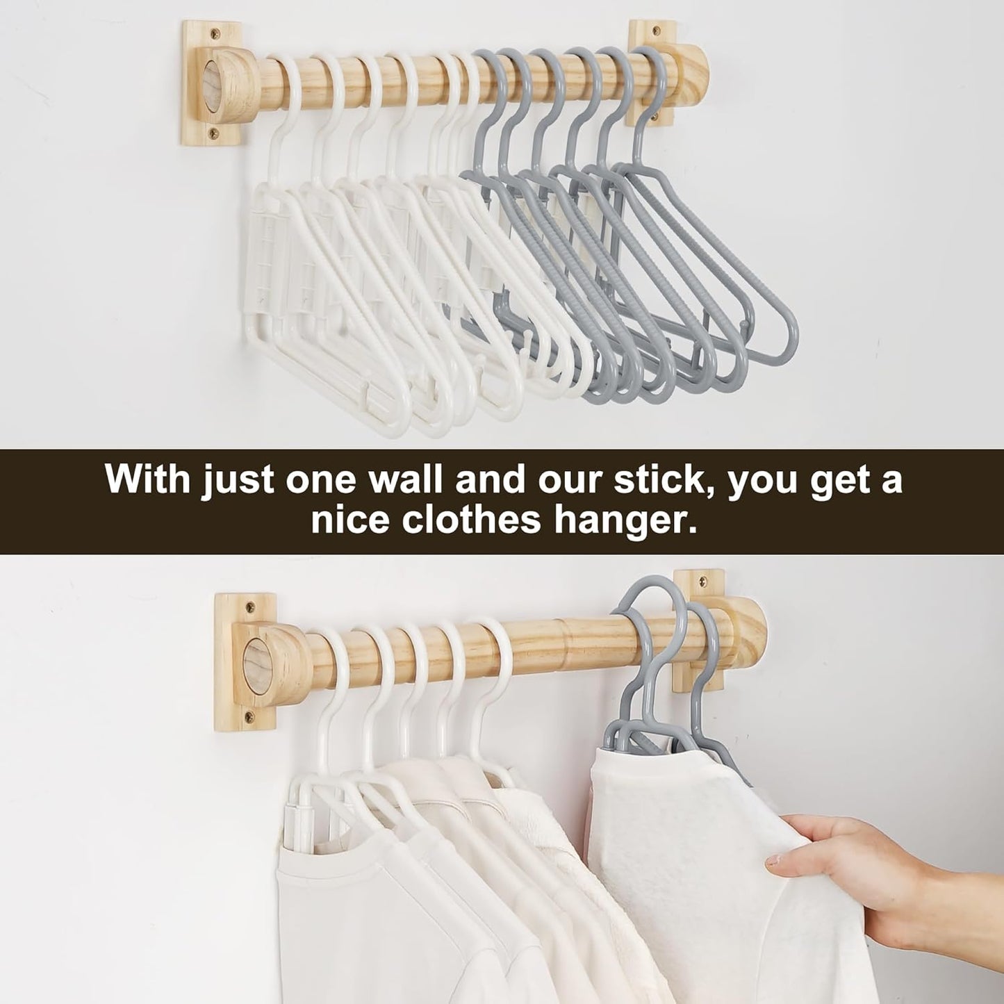 Foldable Clothes Hangers(Pack of 4)