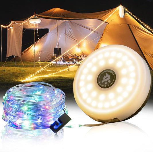 Rechargeable Camping Light String