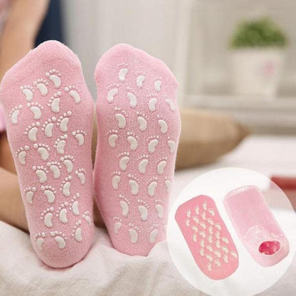 Silicon Moisturizer Gel Socks-2 Pairs