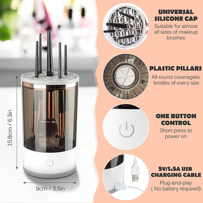 Automatic Electric Makeup Brush Cleaner