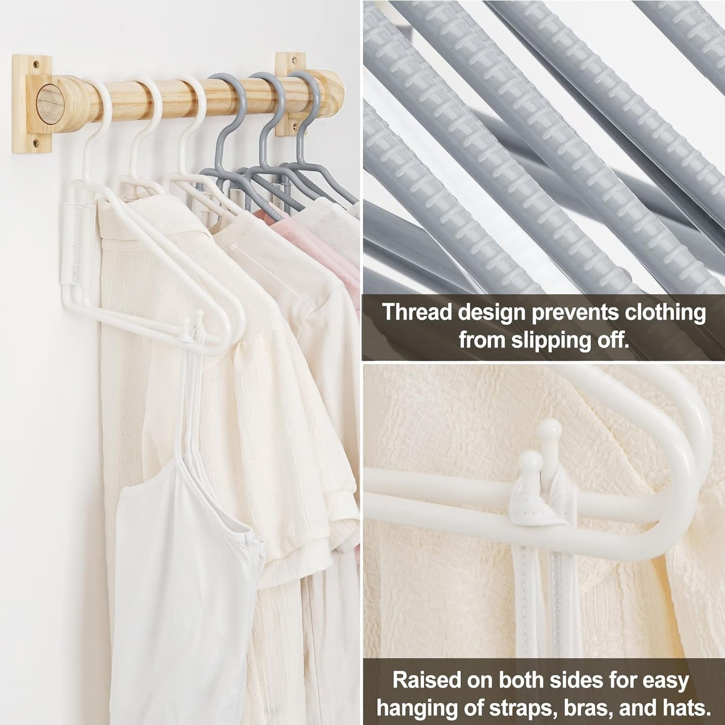 Foldable Clothes Hangers(Pack of 4)