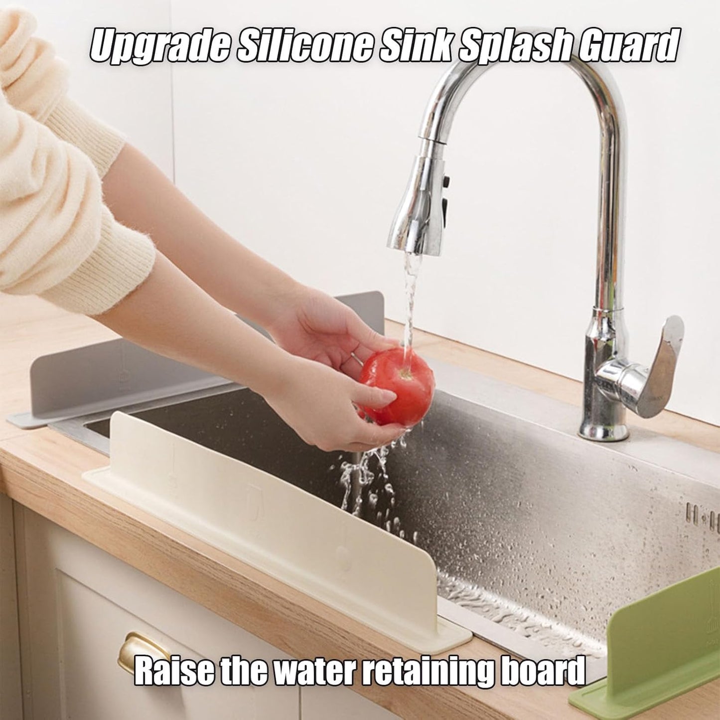 Silicone Kitchen Sink Splash Guard