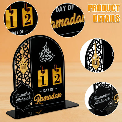 Acrylic Ramadan Countdown Calendar