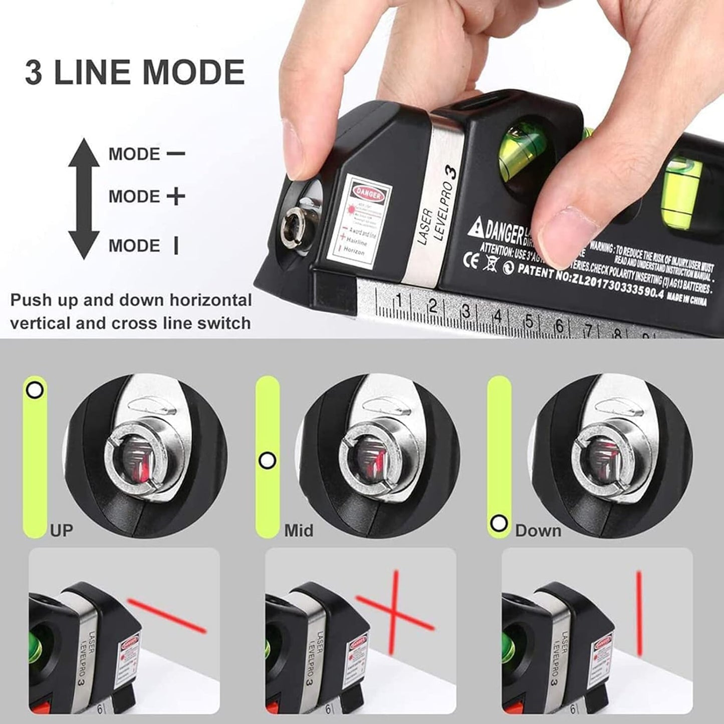 Multi-Purpose Laser Level Kit