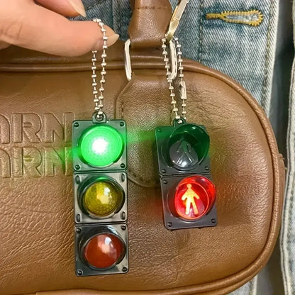 Mini Traffic Light Keychain(One Pair)