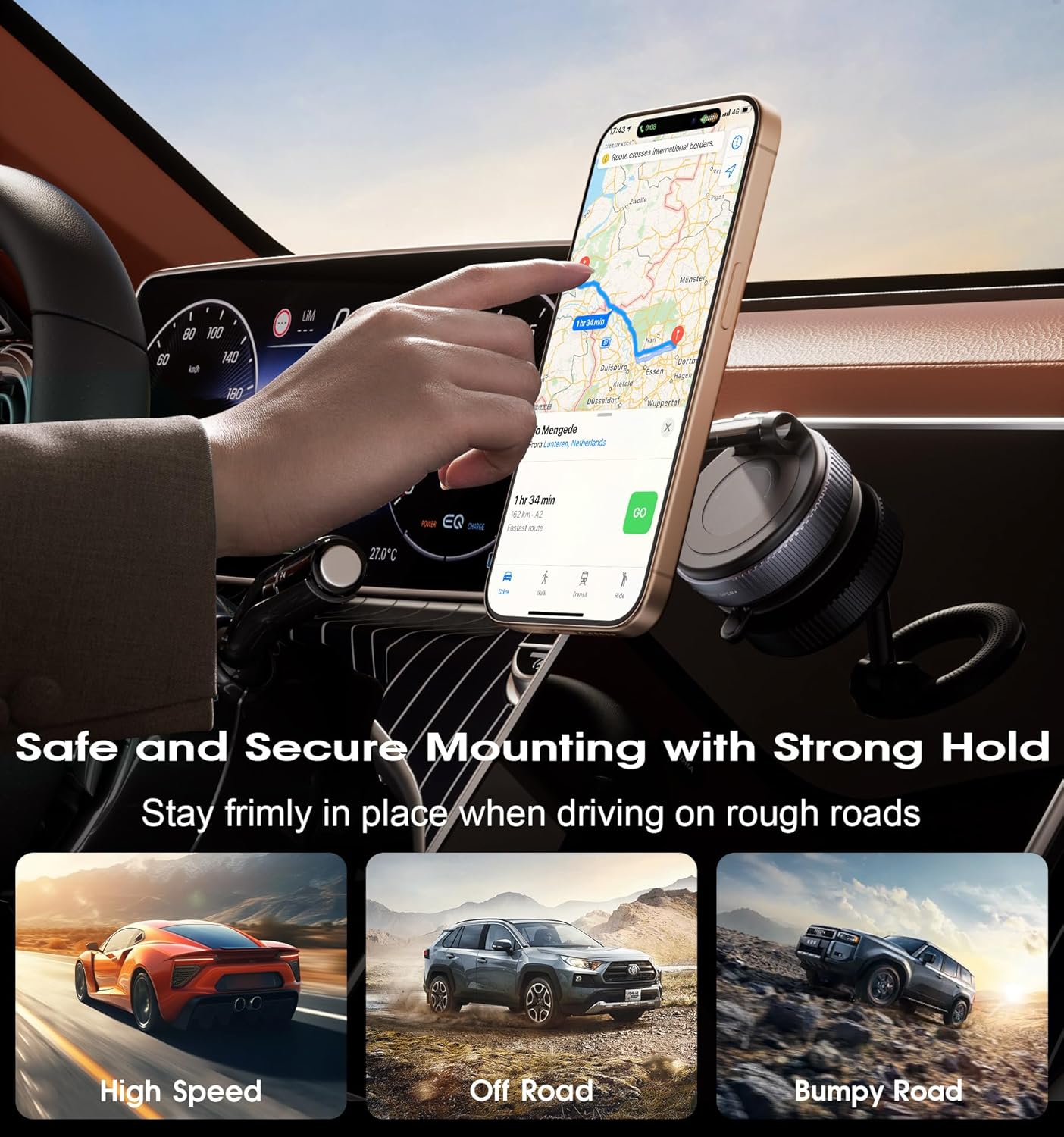360° Magnetic Car Phone Holder