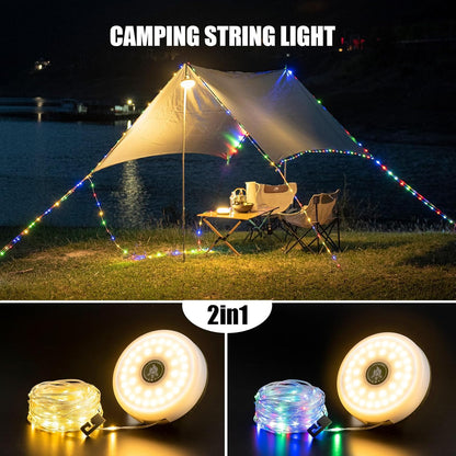 Rechargeable Camping Light String