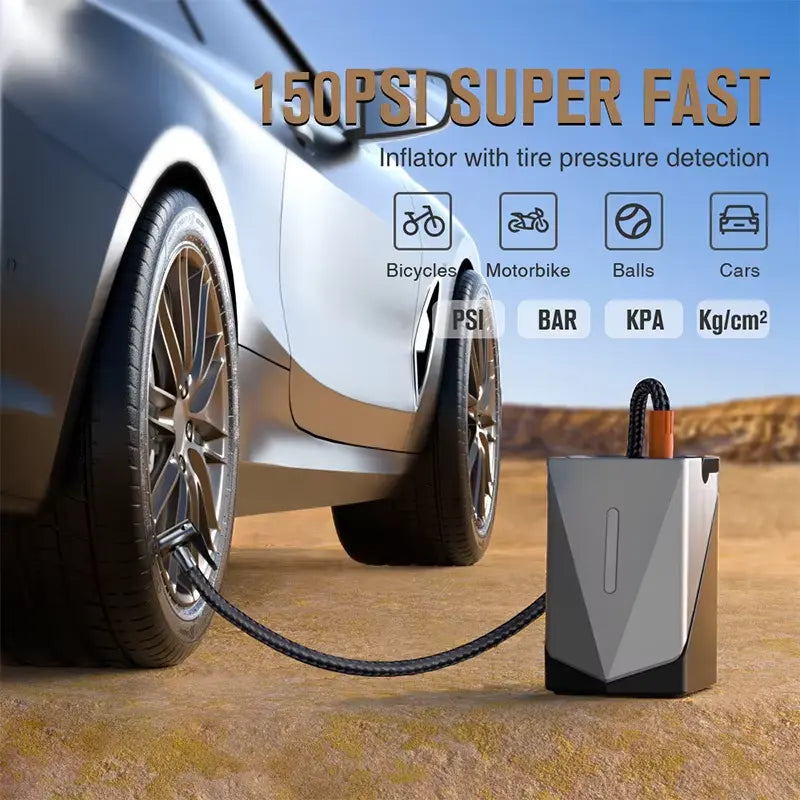 Wireless Multifunctional Car Jump Starter