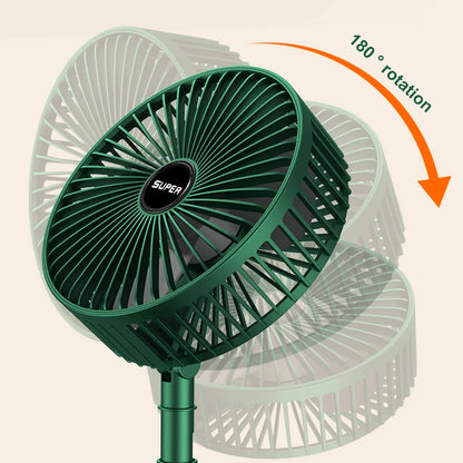 Telescopic Foldable Electric Fan