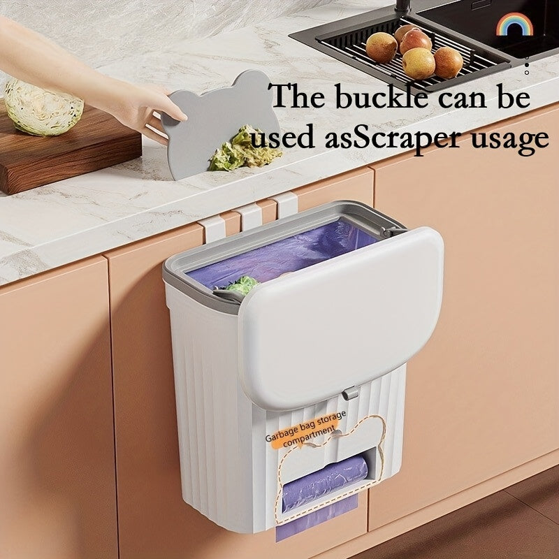 Wall-Mounted Trash Can