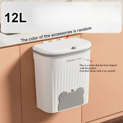 Wall-Mounted Trash Can