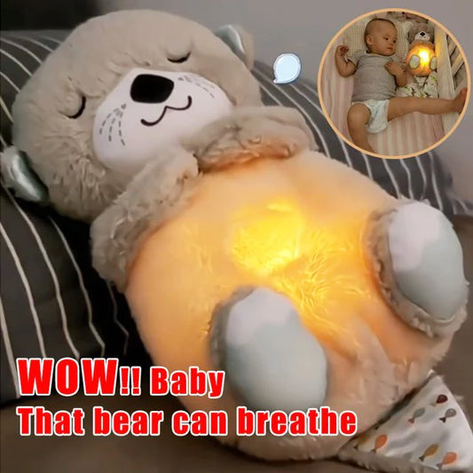 Breathing Bear Plush Doll