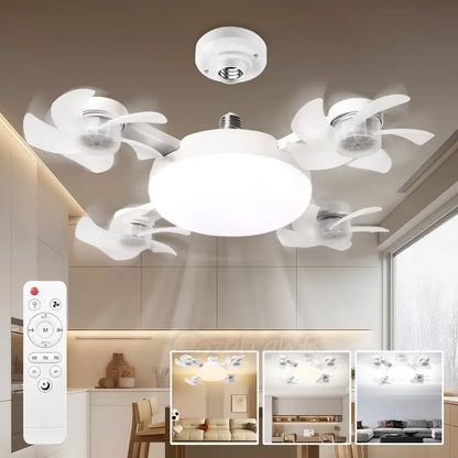 Smart Drone Ceiling Fan Light