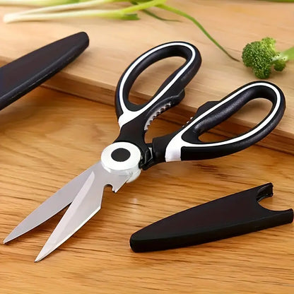 Multifunctional Stainless Steel Kitchen Scissors