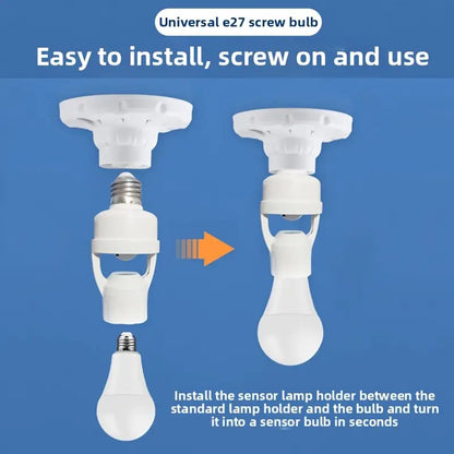 Human Body Sensor Conversion Lamp holder