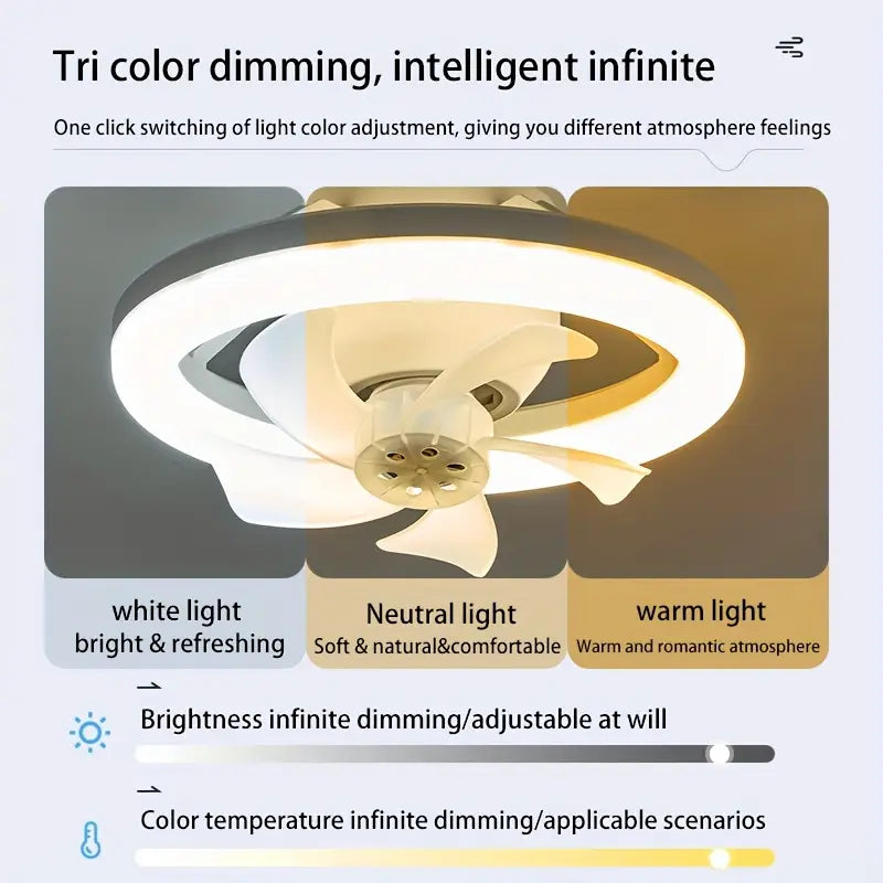 LED Multi-Function Fan Light