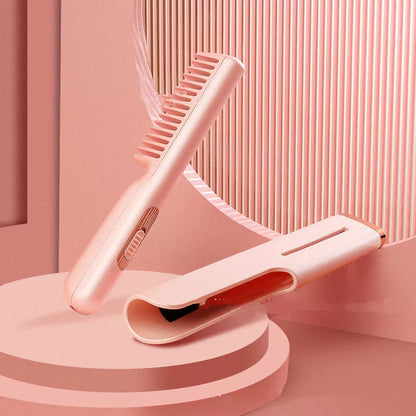 Wireless Hair Straightening Comb