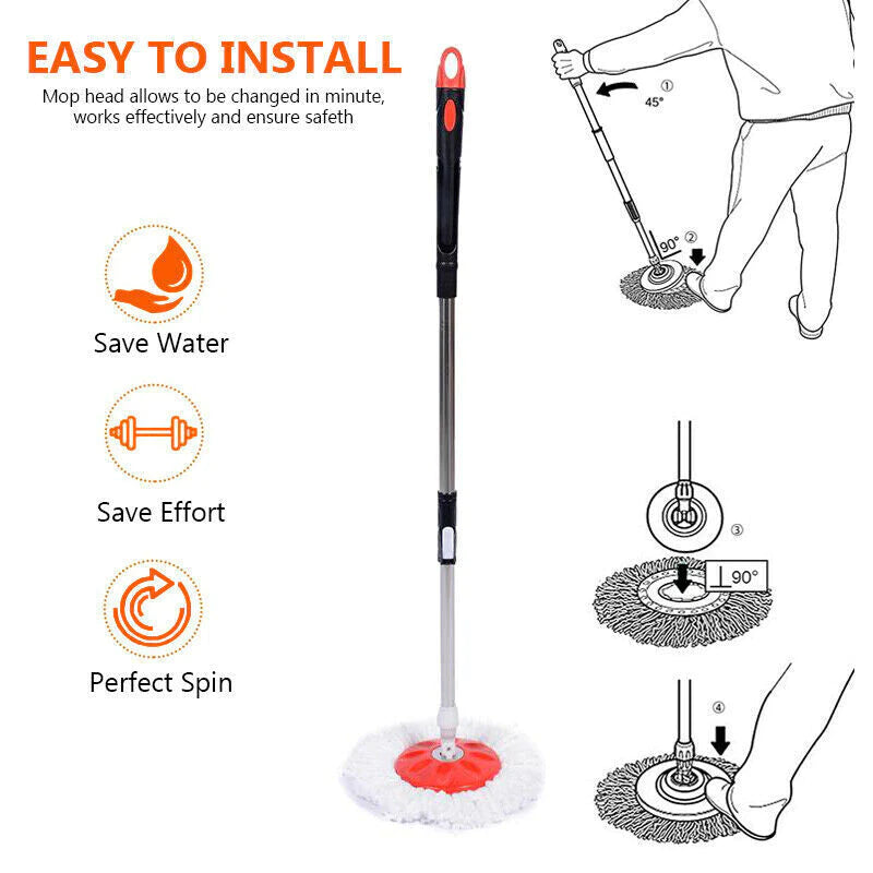 Easy Spin Mop and Bucket